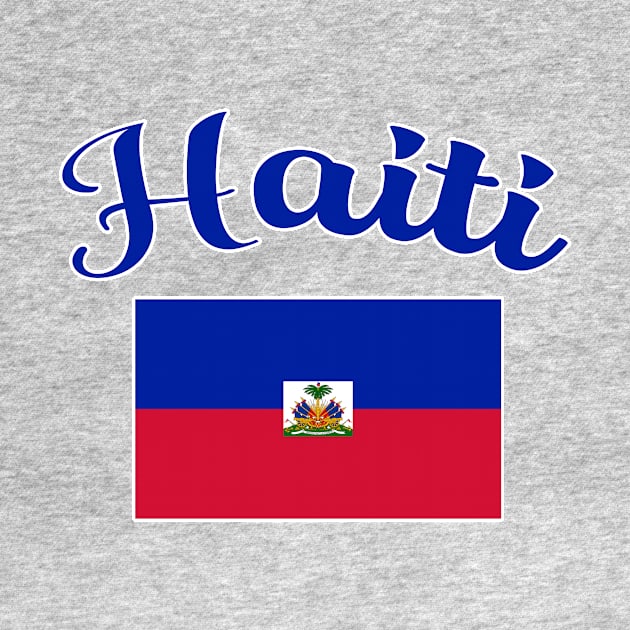 HAITI Flag by Scarebaby